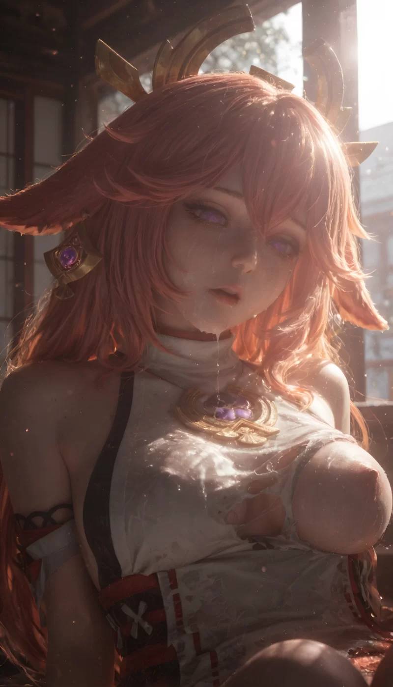 动漫 AI图包  神子【91p+600m】