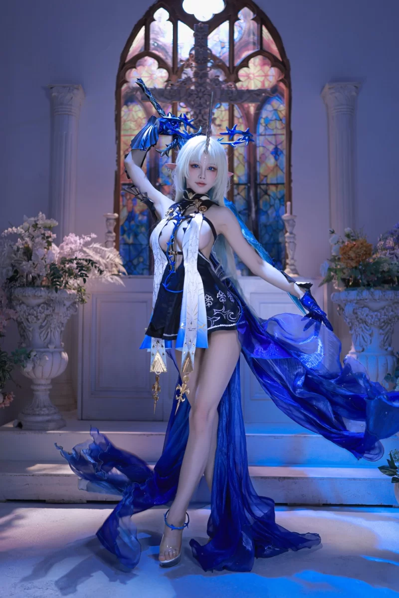 国产coser 水淼aquaa-芙露德莉斯（128m-74p）【74p+128m】