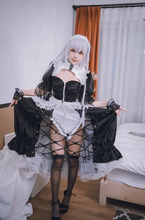 国产coser 流年不停w - 碧蓝航线 赫敏 32P-246M【32P+246M】