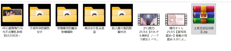 ASMR 抖S女仆/抖S精灵/冷娇女仆/星乃舔耳等七合一【1+6G】