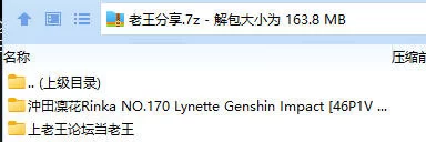 福利姬 沖田凜花Rinka NO.170 Lynette Genshin Impact【46P1V+163MB】
