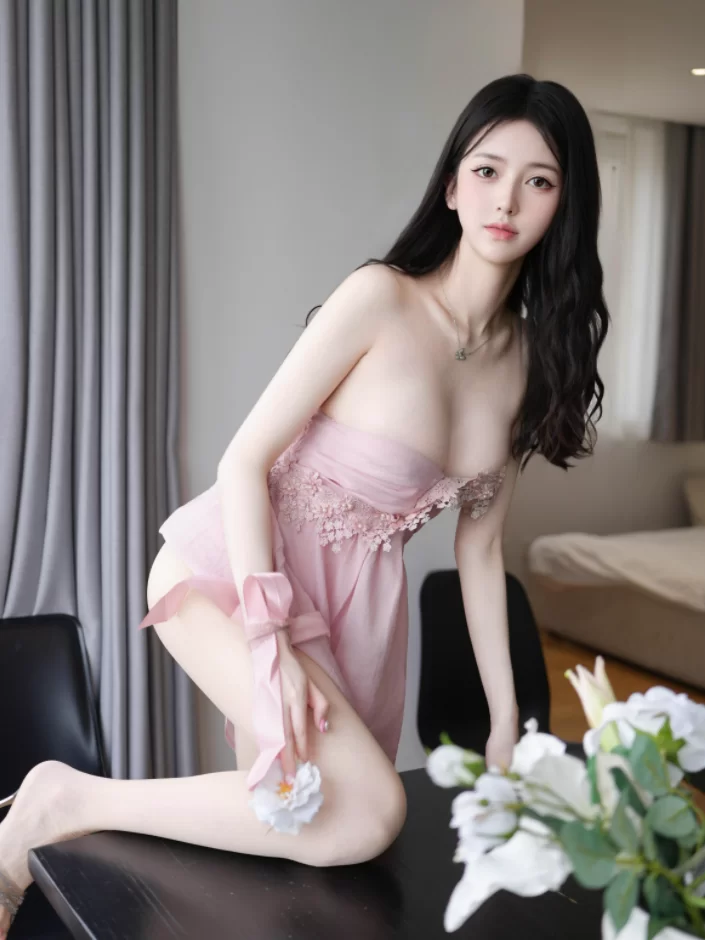 漏点 白小蝶 NO.003 内购无水印 粉色仙女裙 无内肉丝 带漏点视频【83P,2V+848M】