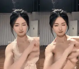 自拍 [AI重磅]蔡萝莉 浅浅 王德芙 杨幂 椰椰椰 一只小耳朵脱衣【6V+9G】
