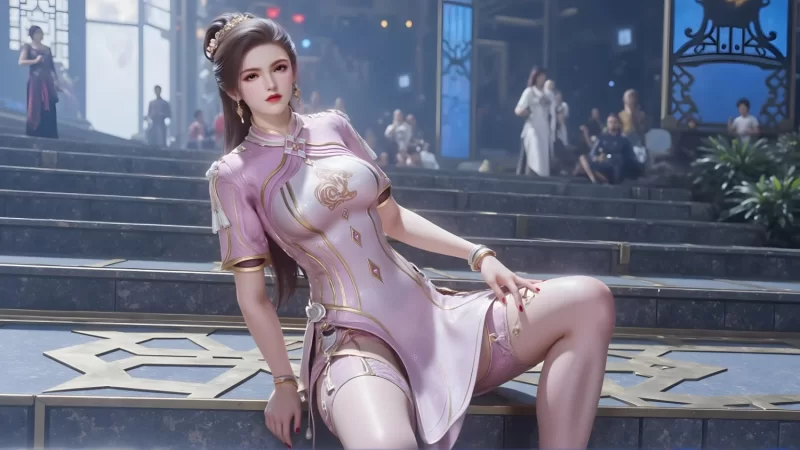 动漫 图包]AI国漫美图[斗罗大陆-南水水-内衣,斗罗大陆-南水水,肉坦系列【1+1.7g】