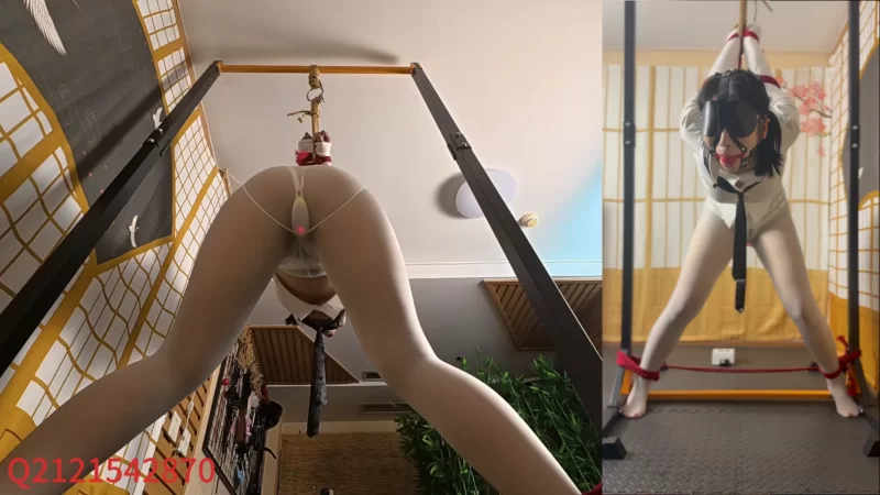 SM [悦感日记]小美 情趣捆绑 SM调教【12V+19.2G】