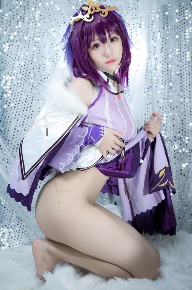 国产coser Kuuko W - Scathach Caster【23P+122M】