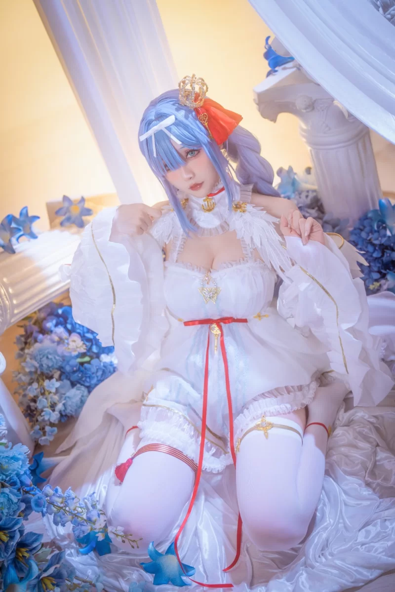 国产coser 星之迟迟 碧蓝航线 雅努斯【35p1v+260M】