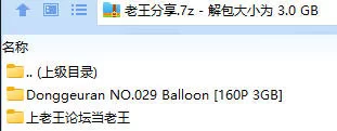福利姬 Donggeuran NO.029 Balloon 纯欲【160P+3GB】