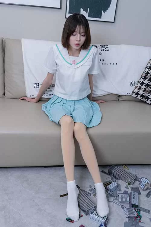 美腿/足控 甜予摄影-珞珞-白棉袜、超短裙厚肉丝[134P1V-1.9G百度网盘]【134p1v+1.9G】