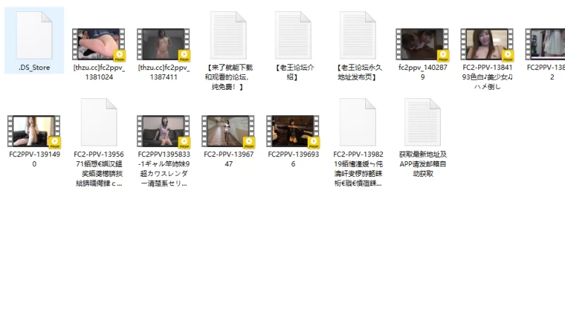 合集 不能错过的高质量FC2[原档●合集08]【34V+76G】