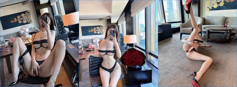 国产模特 脸红Dearie微密圈付费圈子作品合集【n+15g】