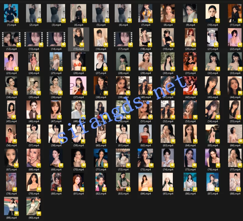 合集 [AI精品]网红明星最新整合90V 各种销魂姿势 口啪 脱衣等【90v+177m】