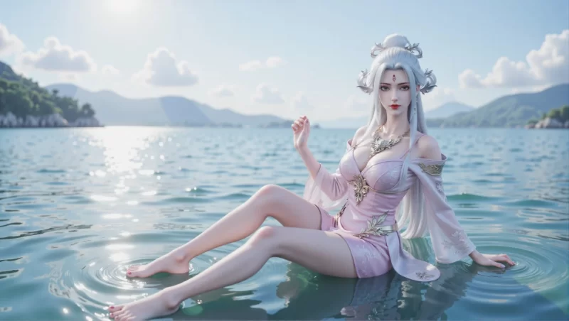 动漫 图包]AI国漫美图[斗破苍穹-萧薰儿,晏琉璃 , 诛仙-小白【1+630m】