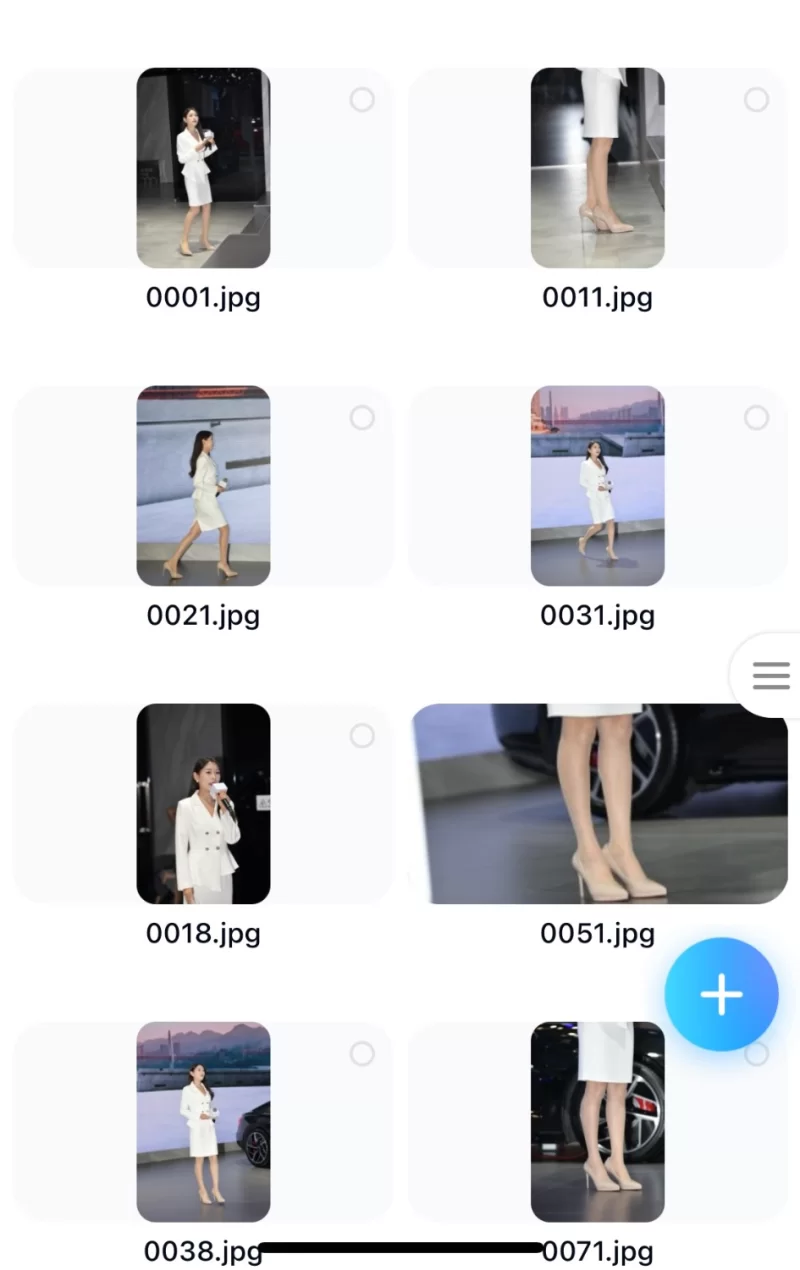 不漏点 展会奥迪主持人  高清原图拍摄【p110v1+3.32g】