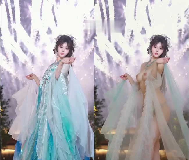 其他 [AI脱衣]网红美女脱衣系列：娃娃脸车模抱起小熊就跑【1V+1.34G】