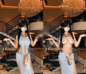 自拍 [AI重磅]蔡萝莉 浅浅 王德芙 杨幂 椰椰椰 一只小耳朵脱衣【6V+9G】