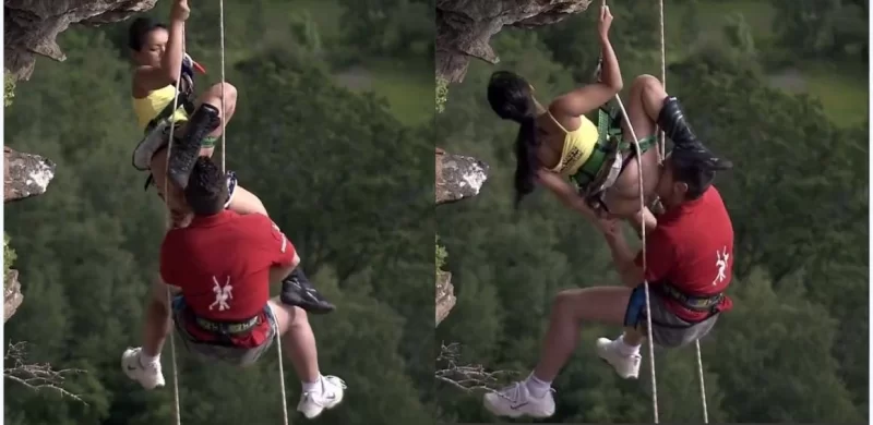 其他 稀奇！大开眼界！攀岩爱好者 高空做爱❤️挑战一切不可能 惊险刺激【1v+18MB】