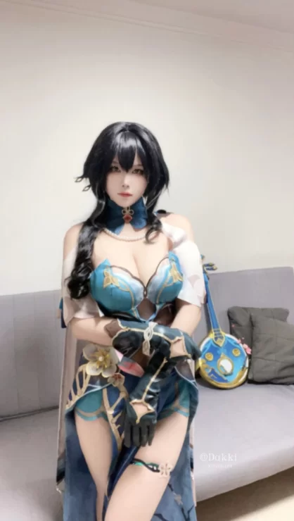 国产模特 Dakki伊 - 崩坏星穹铁道 阮梅【49P+293M】