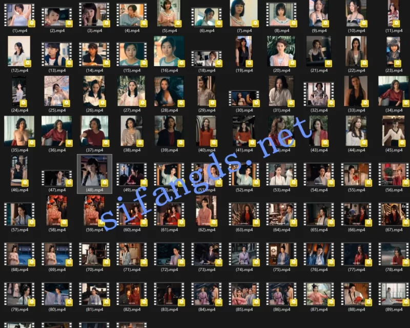 合集 ⏪某房付费⏩[AI重磅]大神最新制作影视剧视频 大尺度【92V+355M】