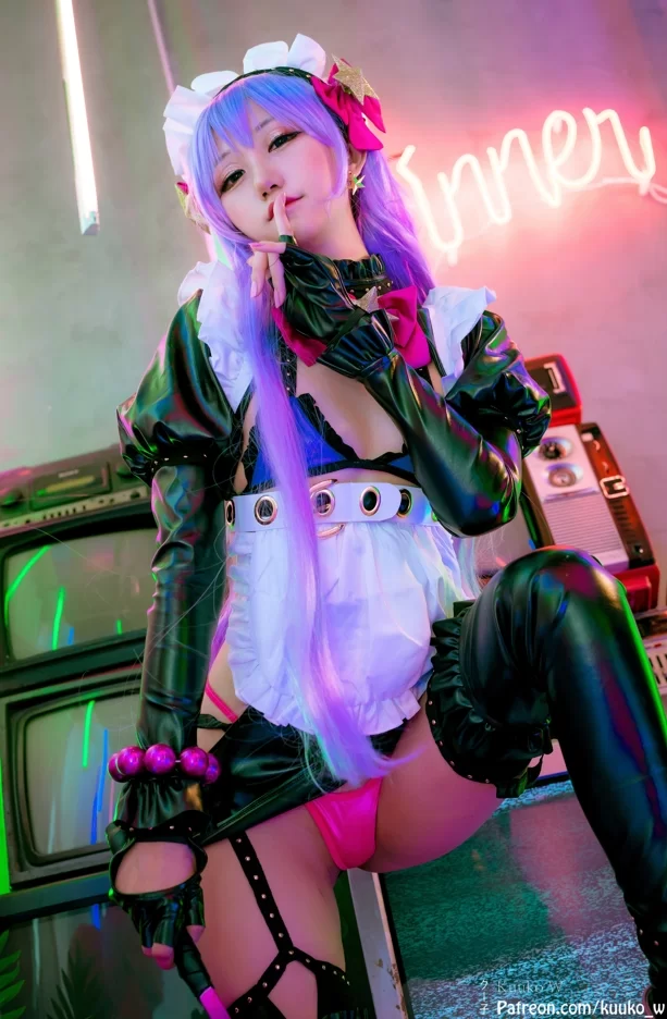 国产coser Kuuko W - BB maid【30P+440M】