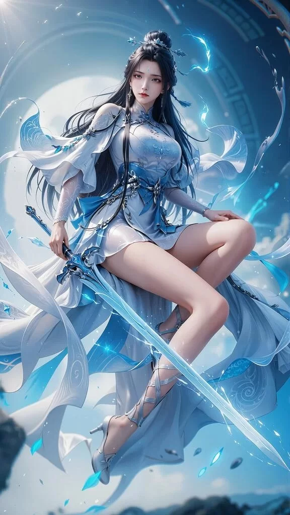 动漫 AI绘画 18_诛仙-陆雪琪【2+140m】