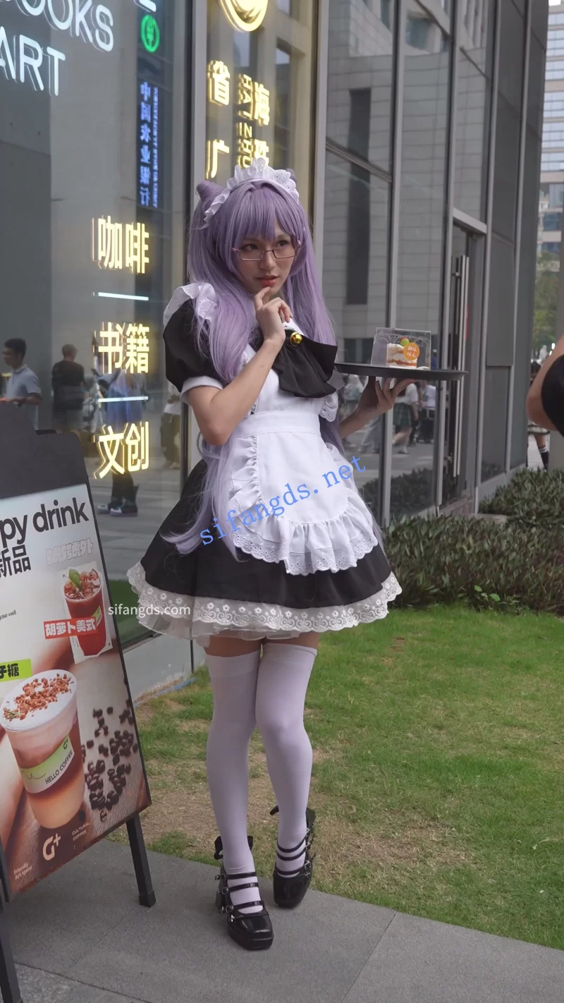 CD [私房原版][xxn-323]刻晴女仆小姐姐..半透明内露毛..被【1V+450M】